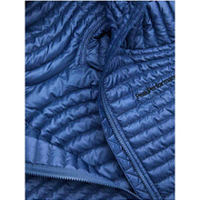 Kurtka narciarska męska PEAK PERFORMANCE Monolight Insulated Hood Jacket niebieska

