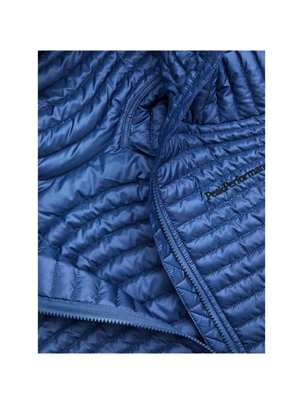 Kurtka narciarska męska PEAK PERFORMANCE Monolight Insulated Hood Jacket niebieska