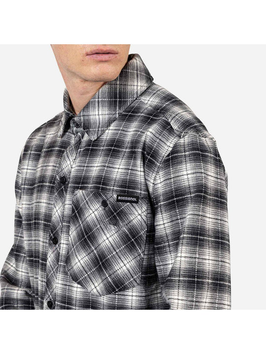 Koszula męska ROSSIGNOL RANCH PLAID SHIRT czarna

