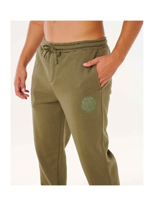 Spodnie męskie RIP CURL Icons Of Surf Trackpant zielone
