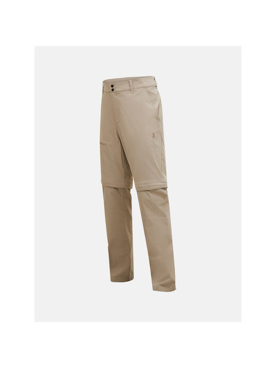 adventuresports spodnie-peak-performance-m-iconiq-zip-off-pants-bezowy-g80279010-n34 tyl
