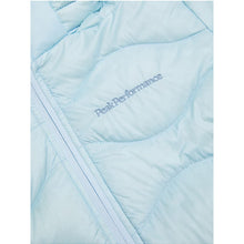 Kurtka puchowa dziecięca PEAK PERFORMANCE Helium Down Hood Jacket Junior niebieski - Adventure Sports
