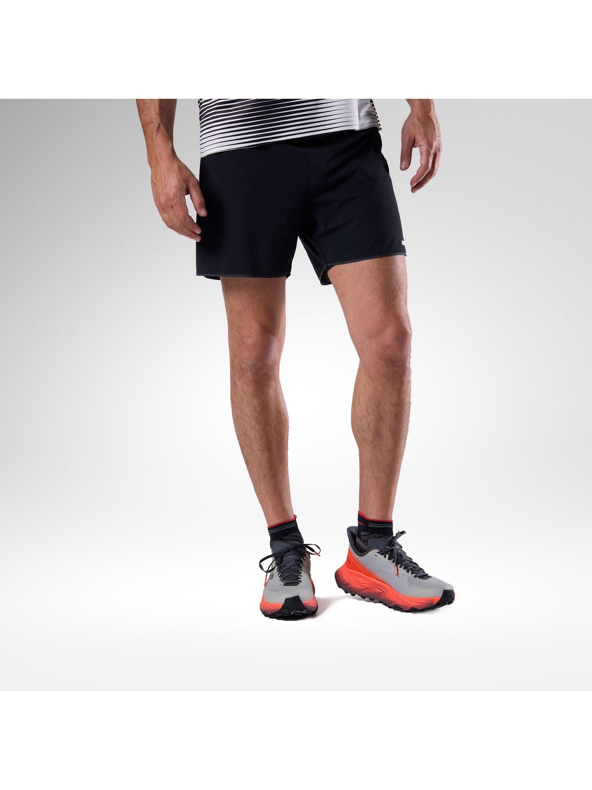 Szorty męskie ROSSIGNOL M Sapa 2In1 Short 7' czarne