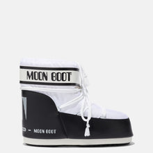 Buty damskie zimowe MOON BOOT Icon Low Nylon biale
