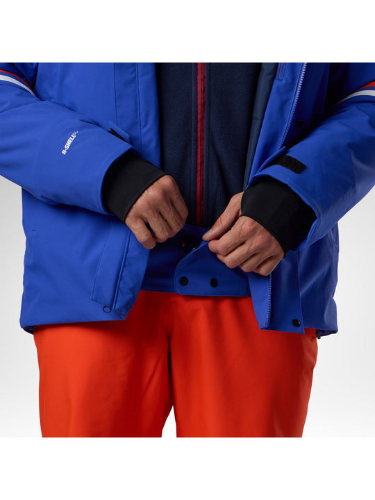 Kurtka narciarska męska ROSSIGNOL M Strawpile Insulated Ski Jkt niebieska
