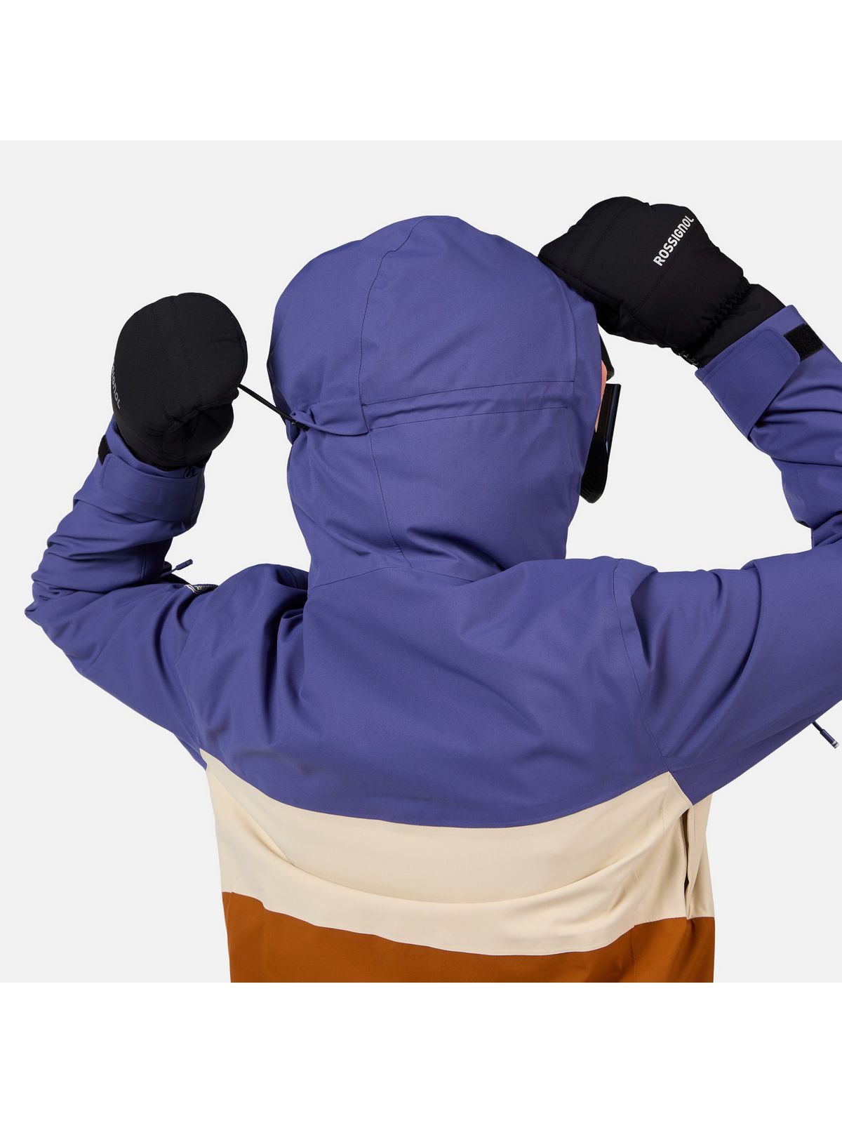 Kurtka narciarska damska ROSSIGNOL W DESAFIO 2L SHELL JKT niebieska