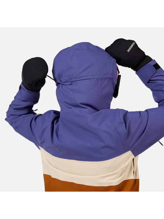 Kurtka narciarska damska ROSSIGNOL W DESAFIO 2L SHELL JKT niebieska
