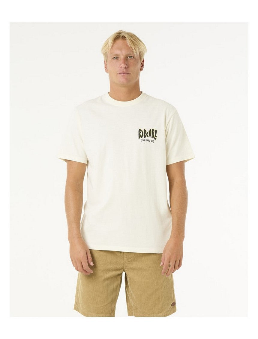 Koszulka RIP CURL Shield Tee turkusowy