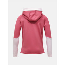 Bluza juniorska PEAK PERFORMANCE Rider Essentials Midlayer Zip Hood różowa
