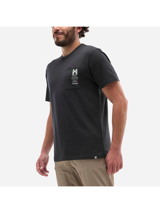 Koszulka męska MILLET Cdg Chamonix Poc Ts Ss M czarna
