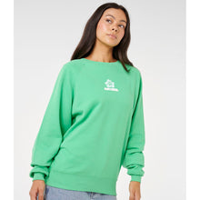 Bluza RIP CURL LUXE SURF RAGLAN RELAXED CREW zielona
