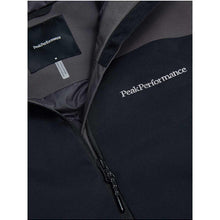 Kurtka narciarska męska PEAK PERFORMANCE Maroon Blocked HIPE 2L Insulated Shell Jacket czarna
