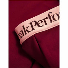 Bluza PEAK PERFORMANCE W Rider Essentials Zip Hood bordowy
