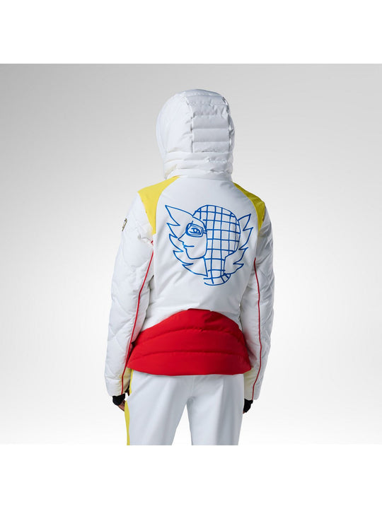 Kurtka narciarska damska ROSSIGNOL W Jcc Valdiz Down Ski Jacket biała
