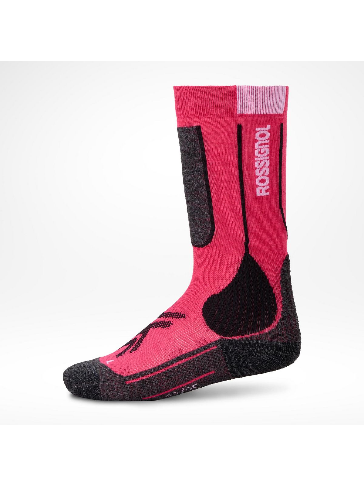 Skarpety juniorskie ROSSIGNOL Jr Essential Ski Socks różowe