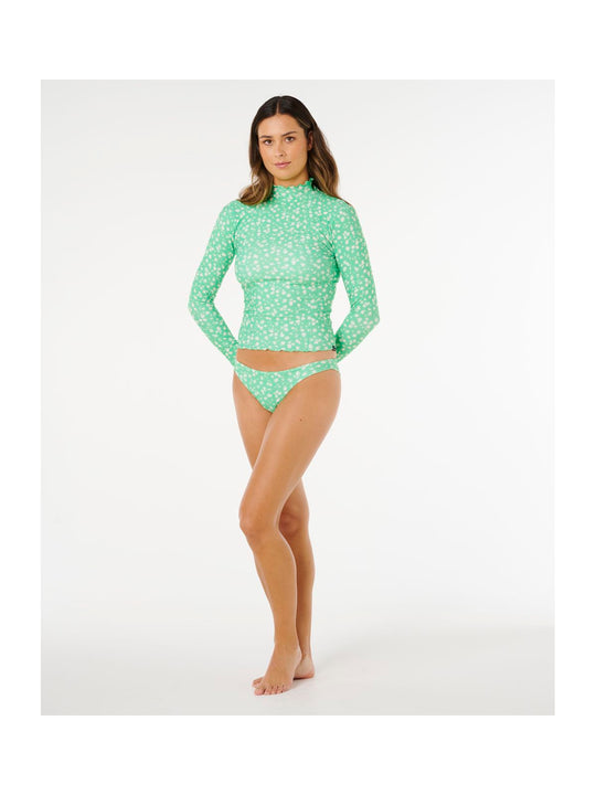 Lycra damska RIP CURL Surf Side Upf Ls Rv zielona
