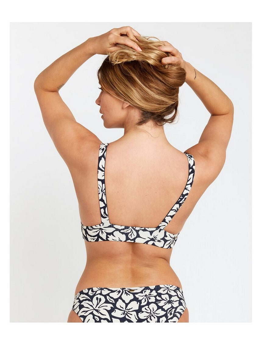 Stanik kąpielowy RIP CURL Las Flores Revo Halter granatowy