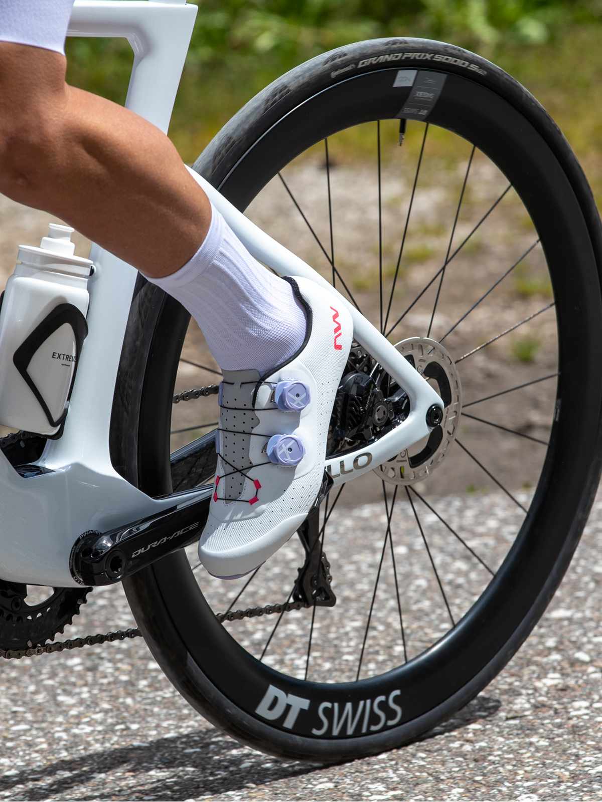 Buty rowerowe NORTHWAVE Extreme Plus - White/Lilac/Red