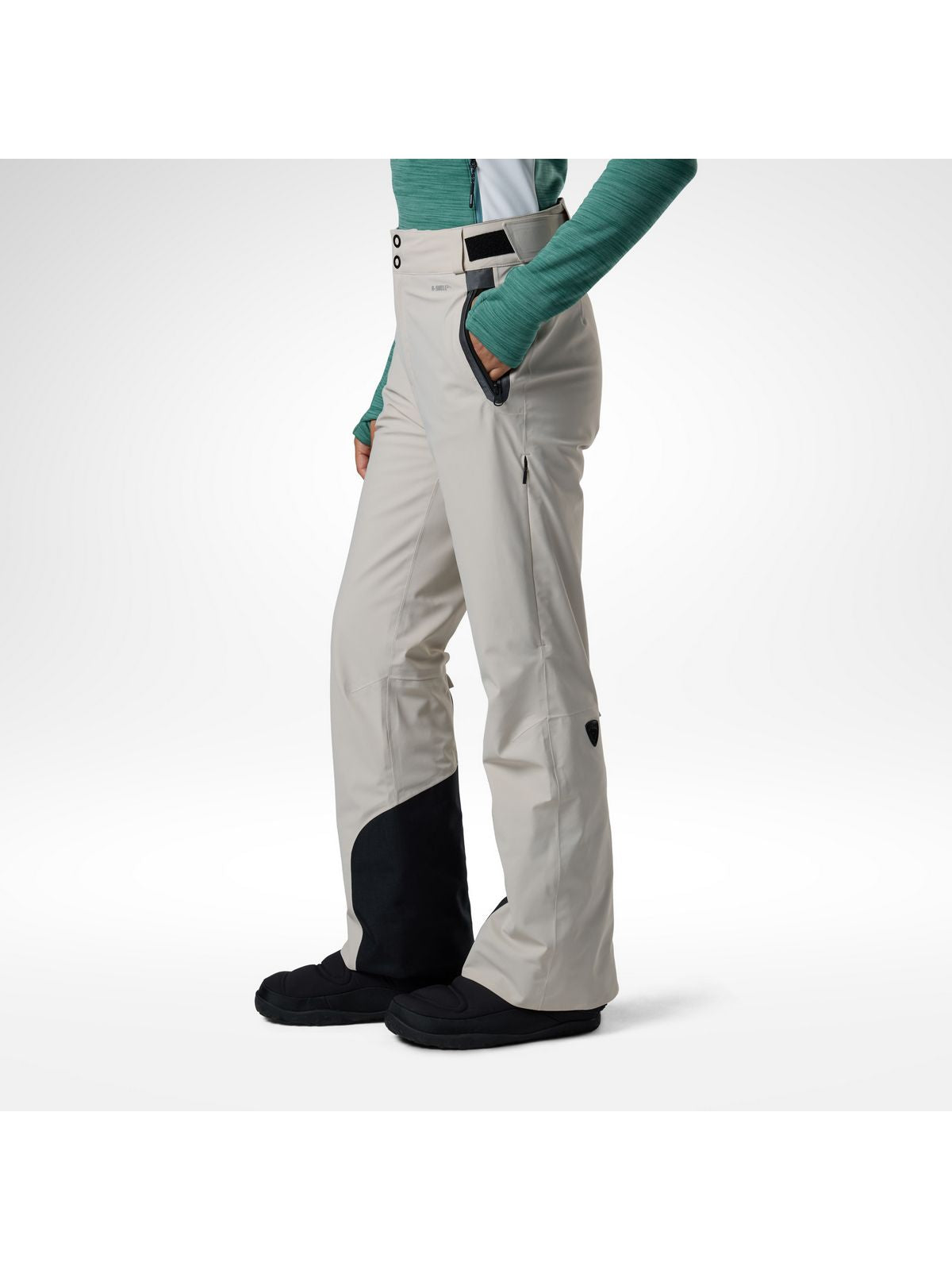 Spodnie narciarskie damskie ROSSIGNOL W Snowdazzle Insulated Pant szare
