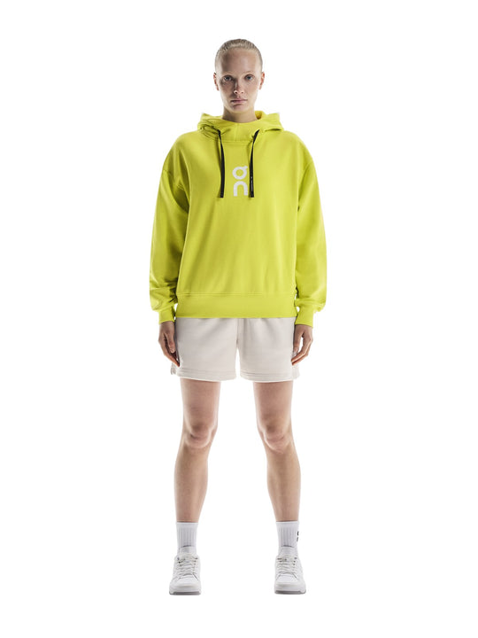 Bluza damska z kapturem ON RUNNING Club Hoodie żółty
