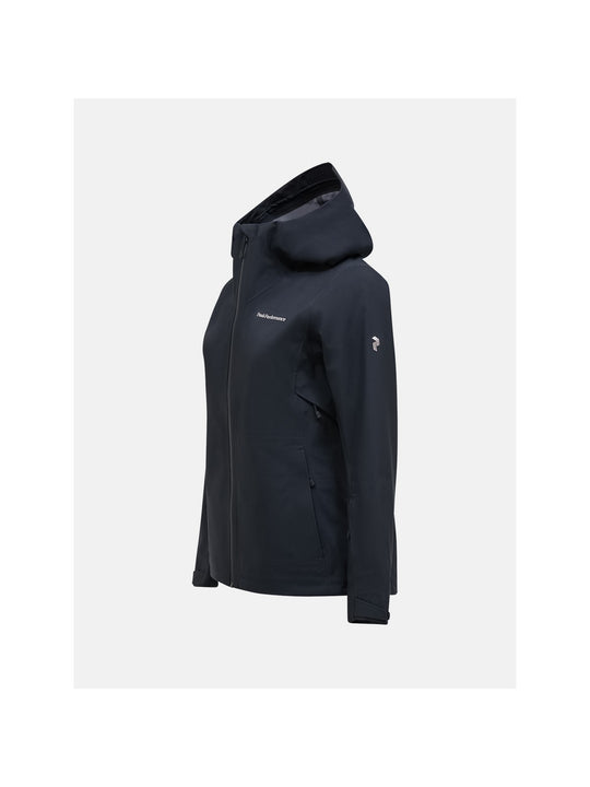 Kurtka narciarska damska PEAK PERFORMANCE Anima HIPE 3L Shell Jacket czarna
