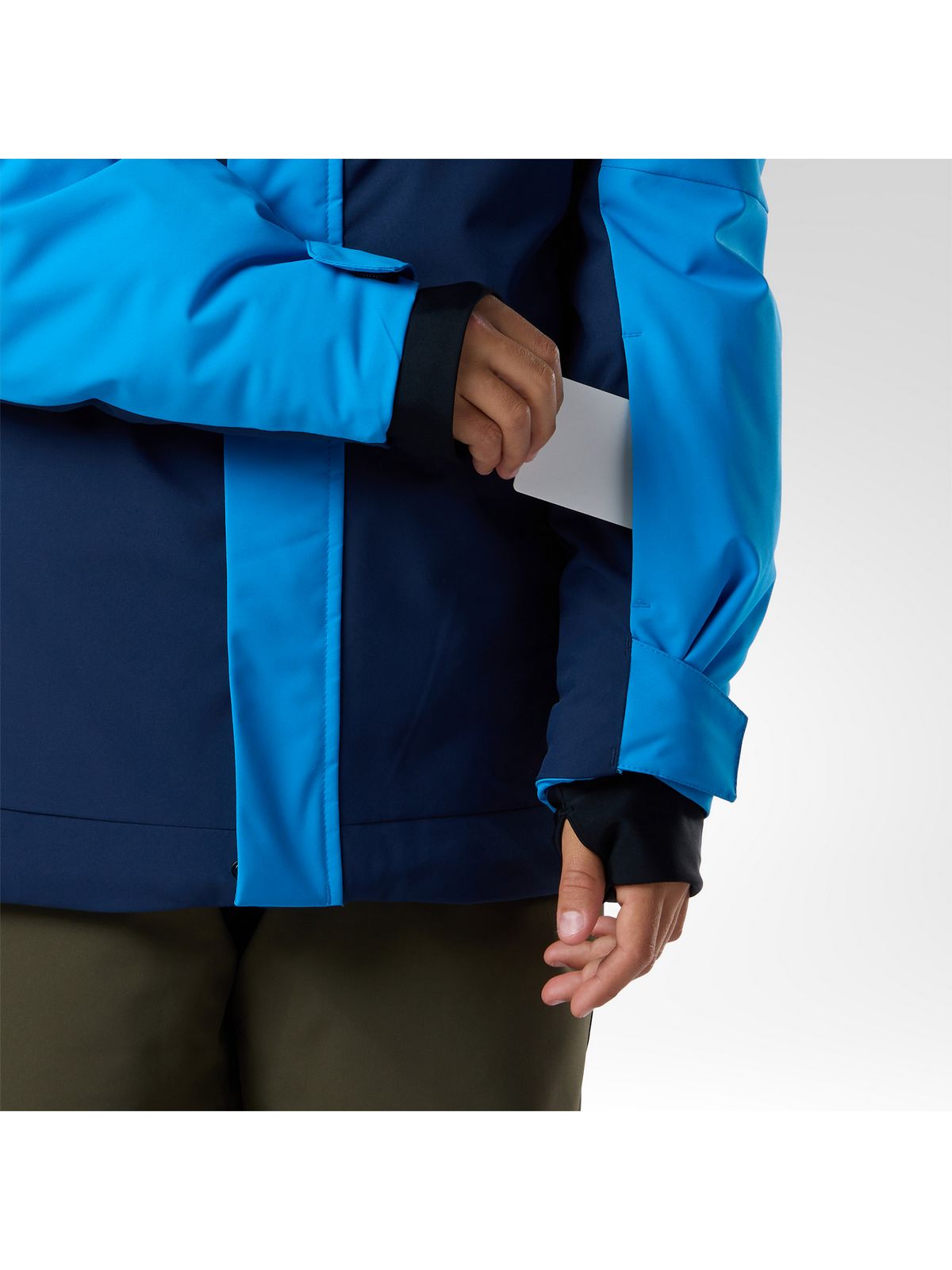 Kurtka narciarska juniorska ROSSIGNOL Jr Strawpile Insulated Ski Jkt niebieska