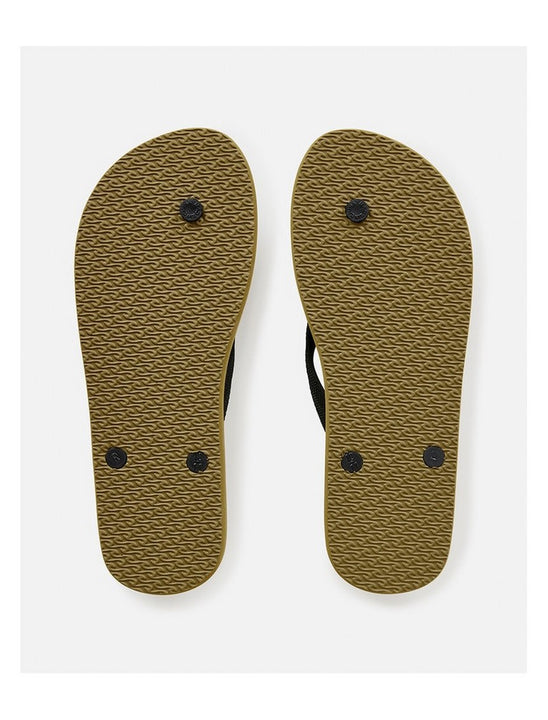 Japonki plażowe RIP CURL Brand Logo Bloom Open Toe oliwkowe
