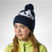 Czapka juniorska ROSSIGNOL Jr Graphic Pompom Beanie niebieska
