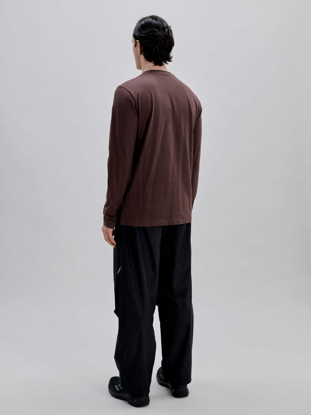 Koszulka longsleeve POC L/S Tee brązowy