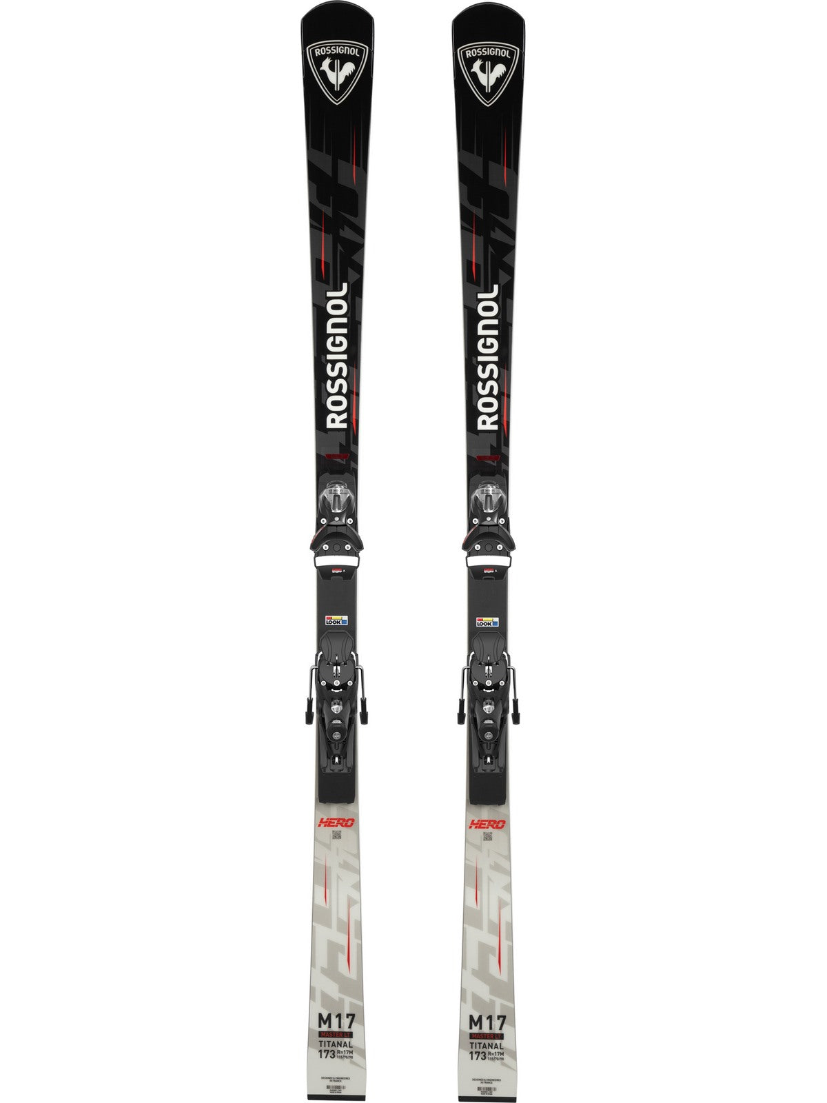 Narty ROSSIGNOL HERO MASTER LT R22 + wiązania LOOK SPX14 Rockerace