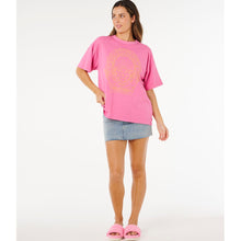 Koszulka damska RIP CURL Hotel Malibu Heritage Tee różowa

