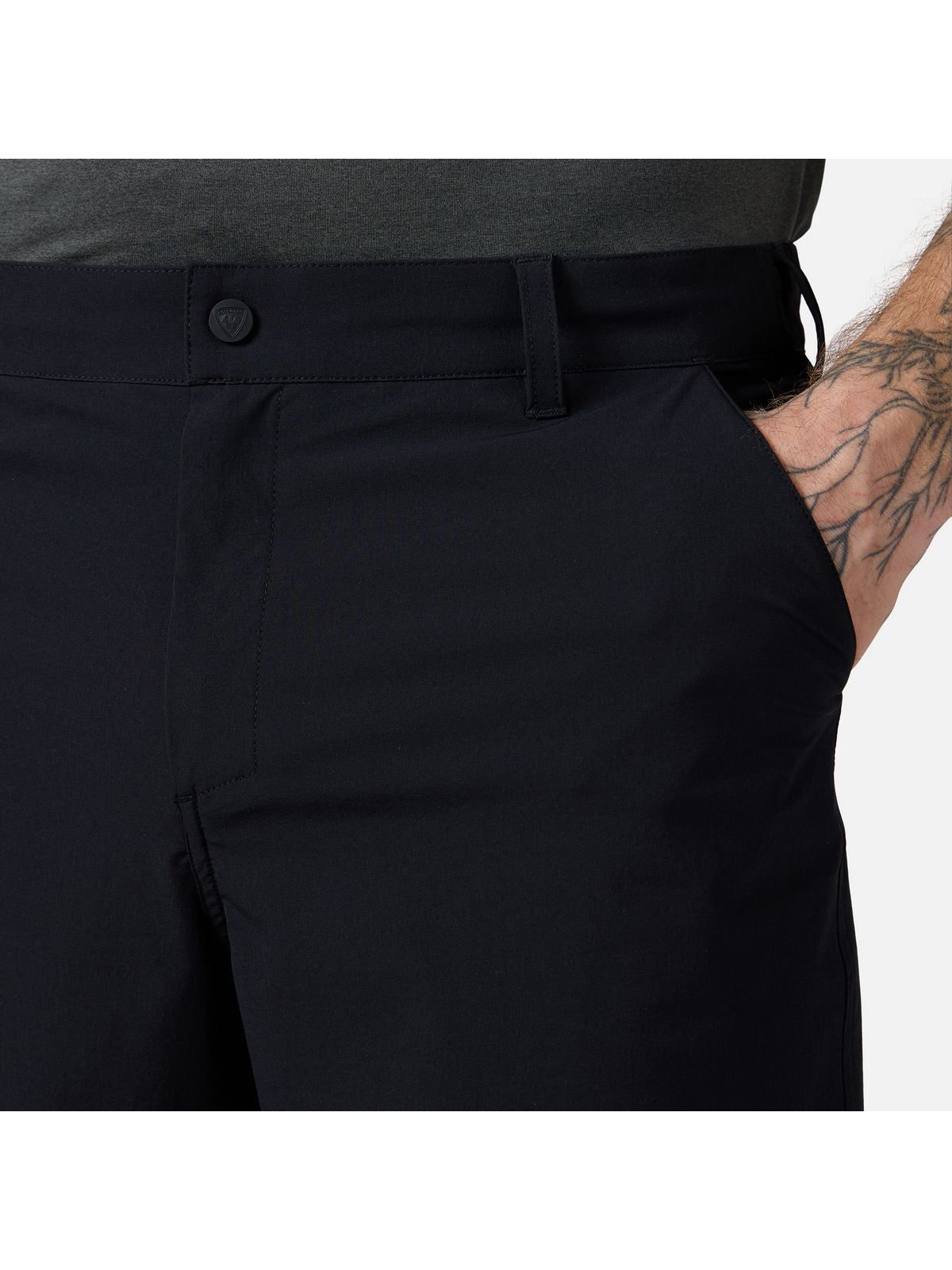 Szorty elastyczne ROSSIGNOL Lycian Short 9’ czarny - Adventure Sports