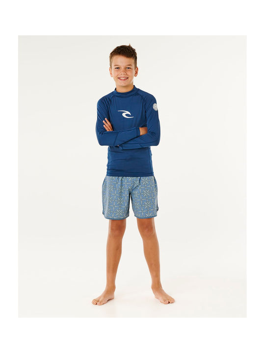 Lycra chłopięca RIP CURL Waves Upf L/S-Boy niebieska
