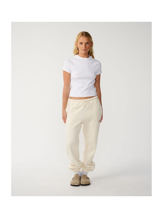 Spodnie damskie RIP CURL Varsity Sports Track Pant białe

