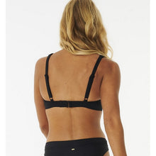 Stanik kąpielowy RIP CURL Premium Surf D-Dd Deep V czarny
