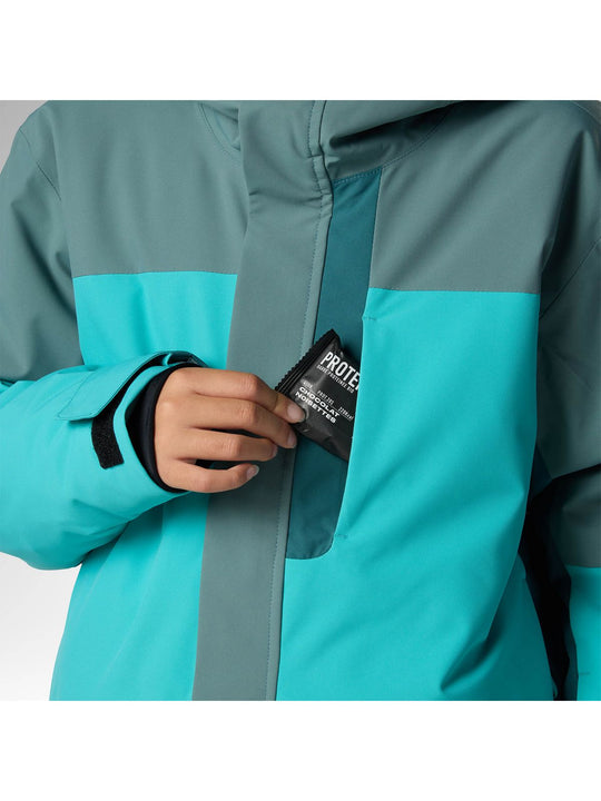 Kurtka narciarska juniorska ROSSIGNOL Jr Wispile Insulated Ski Jkt zielona
