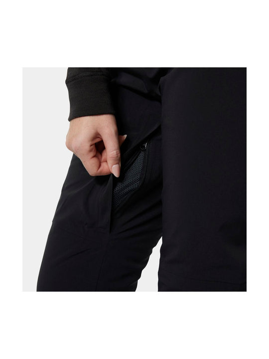 Spodnie narciarskie damskie HELLY HANSEN W ALPHELIA HI WAIST INS PANT czarne
