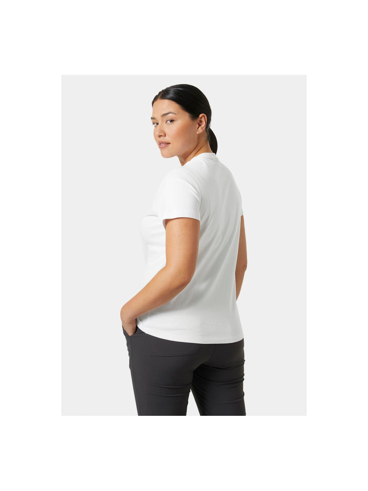 Koszulka HELLY HANSEN W CORE GRAPHIC T-SHI biały - Adventure Sports