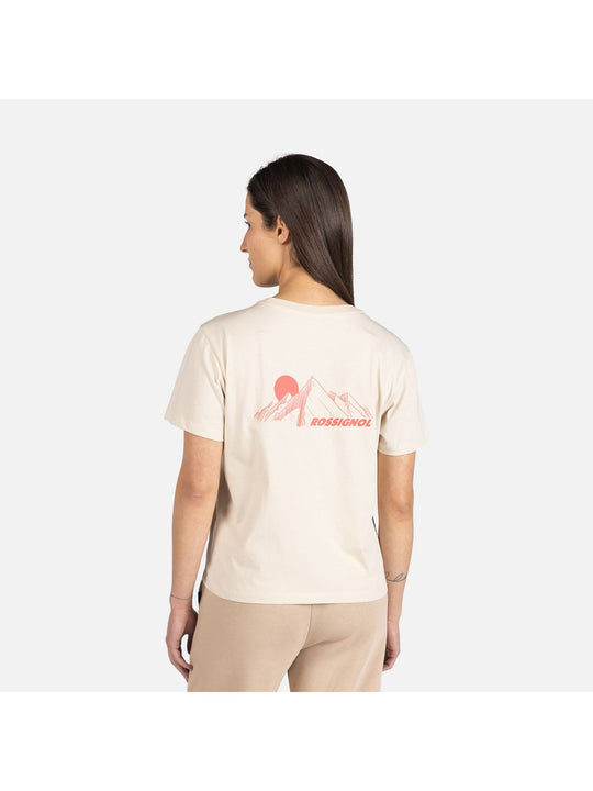 Koszulka damska ROSSIGNOL W Waterfall Tee biały - Adventure Sports
