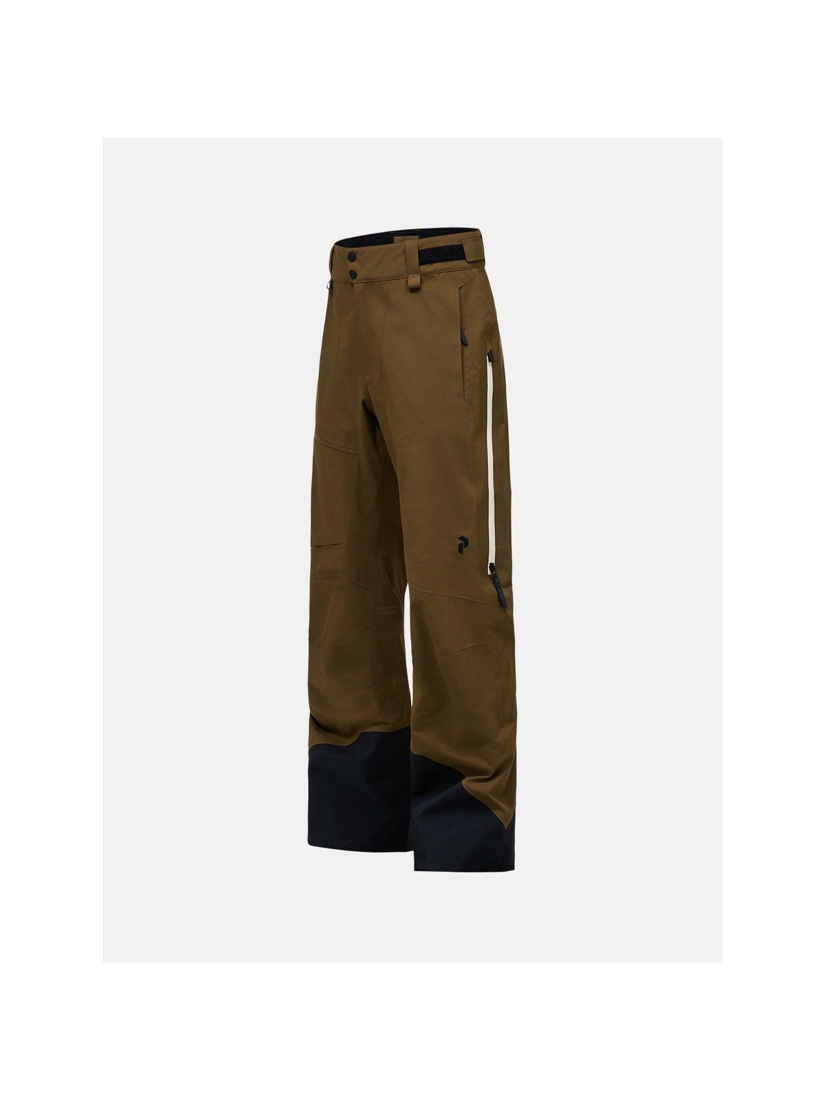 Spodnie narciarskie męskie PEAK PERFORMANCE Alpine GORE-TEX C-Knit 3L Shell Pants brązowe