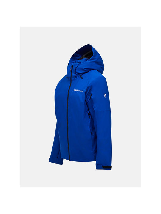 Kurtka narciarska męska PEAK PERFORMANCE 40Y Maroon HIPE 2L Insulated Shell Jacket niebieska
