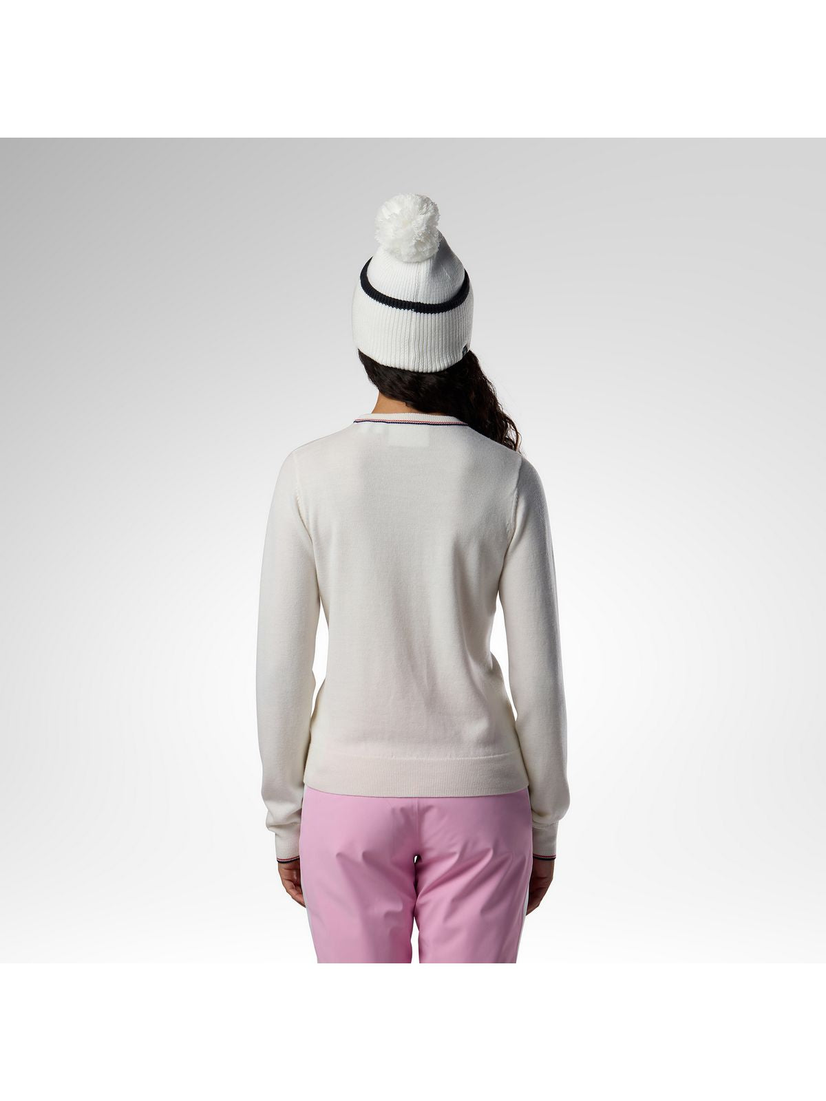 Sweter damski ROSSIGNOL W Jcc Crew Sweater białe