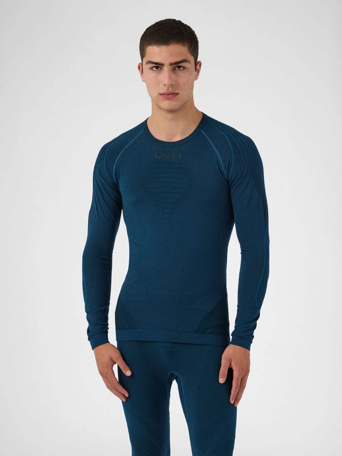 Koszulka termoaktywna UYN Evolutyon Biotech Uw Shirt Long Sl niebieski