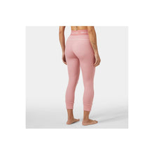 Legginsy damskie HELLY HANSEN W LIFA Merino Midweight 3/4 Pant kolor różowy
