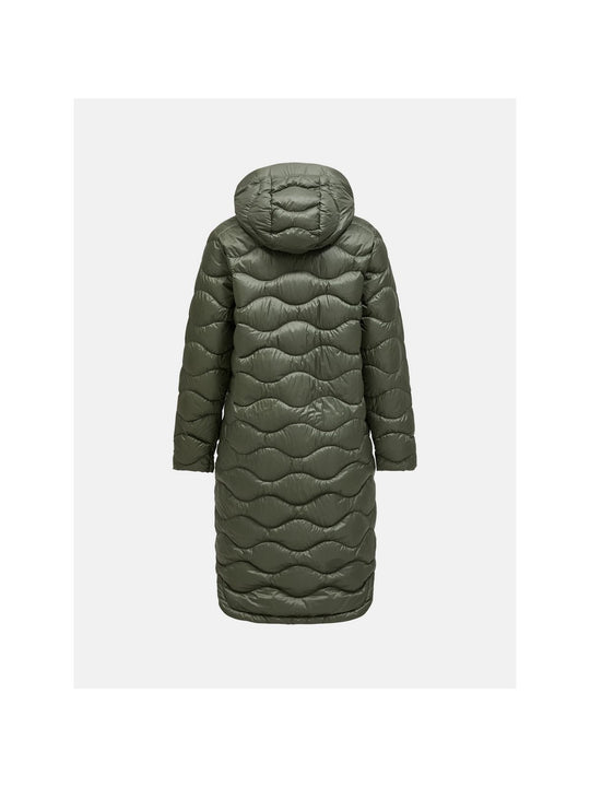 Płaszcz PEAK PERFORMANCE Helium Down Coat Women zielony
