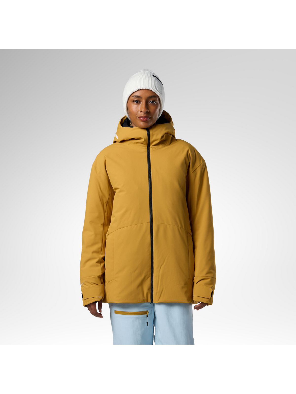 Parka damska ROSSIGNOL W Puffy Insulated Parka brązowa