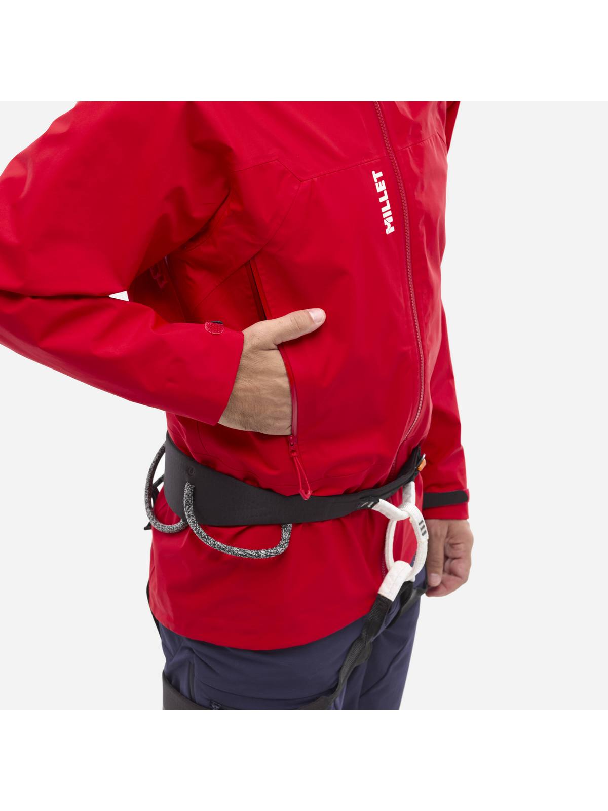 Kurtka MILLET KAMET LIGHT GTX JKT M czerwony - Adventure Sports