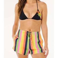 Szorty damskie RIP CURL Neon Stripe Beach Short multikolor
