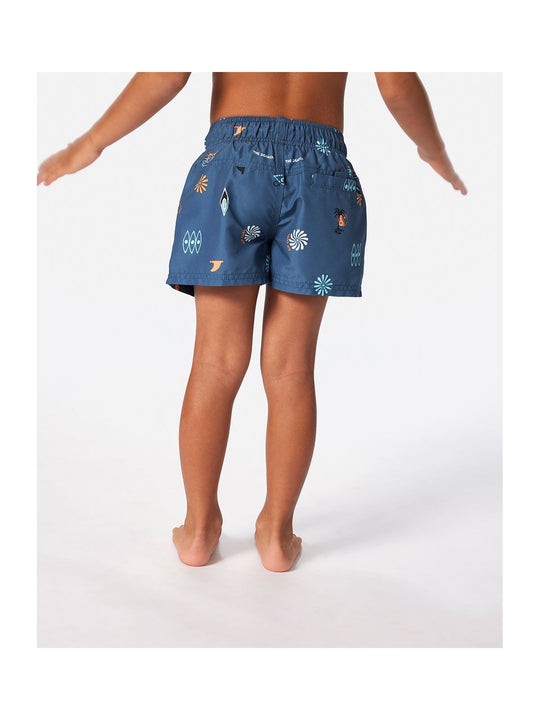 Szorty kąpielowe chłopięce RIP CURL Grom Energy Volley - Boy granatowe
