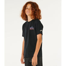 Koszulka juniorska RIP CURL RIP CURL Pro Peniche 26 Tee-Bo czarna
